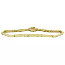 Pulseira de Ouro 18k Bracelete com 9,4g e 4,5mm - J061017439-4 - RDJ Joias