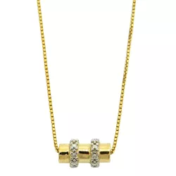 Separador de pingente em Ouro 18K 9mm - J07600693 - RDJ Joias