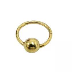 Piercing Argola em ouro 18k para Septo, Mamilo e Lábio - J10802021 - RDJ Joias