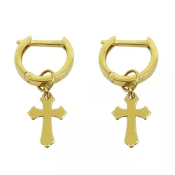 Argola de Ouro 18k com Pingentes - J12702811 - RDJ Joias