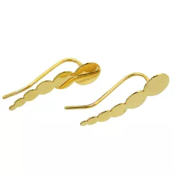 Brinco em Ouro 18k Ear Cuff Bolinhas 1.2g - J12703175 - RDJ Joias