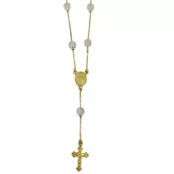 Terços Religiosos em Ouro 18k com Cristais - J13900313 - RDJ Joias