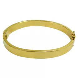 Bracelete de Ouro 18k Retangular com travas e 6.10mm - J19200125 - RDJ Joias