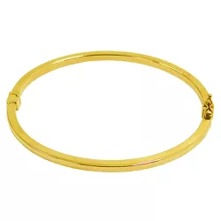 Bracelete em Ouro 18k Fio Retangular com Travas - J19200145 - RDJ Joias