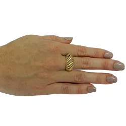 Anel em Ouro 18k Vazado com Brilhantes - JAR000124-2 - RDJ Joias