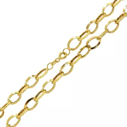 Corrente Cartier em Ouro 18k 750 com elos ovais 45cm - JC0024205-5 - RDJ Joias