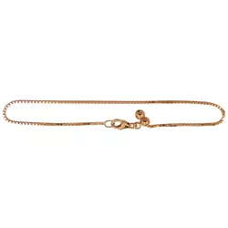 Pulseira em Ouro Rose 18k Veneziana 2.6g 4.0mm - J18400958 - RDJ Joias