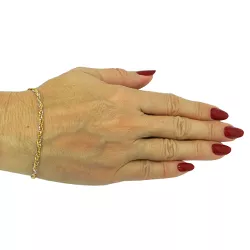 Pulseira de ouro 18k Feminina Três Cores 3,3g 3.0mm - JP0007203-4 - RDJ Joias