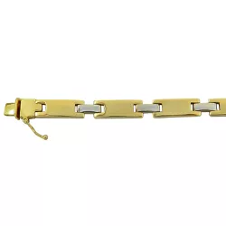 Pulseira em ouro 18k Masculina com 15.7g e 5.5mm - JP0007515-7 - RDJ Joias