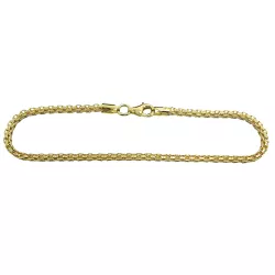 Pulseira em Ouro 18k Esteira Fio Quadrado - JP000821-9 - RDJ Joias