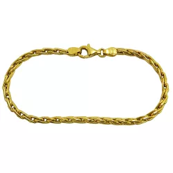 Pulseira em Ouro 18k Feminina Palmeira 5.8g 3mm - JP000823-5 - RDJ Joias