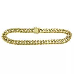 Pulseira Grumet em Ouro 18k Elo Duplo 9,0g 7.0mm - JP001628-5 - RDJ Joias