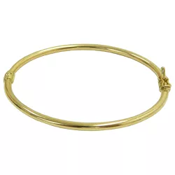 Bracelete de Ouro 18K fio Roliço com Trava Lateral - JPB0001350-7 - RDJ Joias