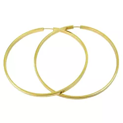 Argola em ouro 18k Grande 66.0mm e 8.1g - JBAR000128-1 - RDJ Joias