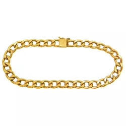 Pulseira de Ouro 18K Masculina Grumet 8.3g 6.5mm - JPR001128-3 - RDJ Joias