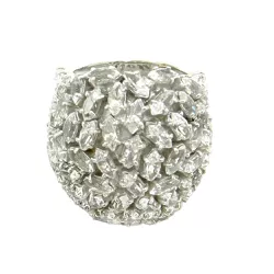 Anel de Ouro 18k com Cristais Naturais - JRD14280028-2 - RDJ Joias