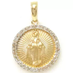 Pingente Nossa Senhora das Graça com Brilhantes - 0511832022 - RDJ Joias