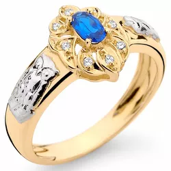 Anel de Formatura Engenharia em Ouro 18k Brilhantes - 1600174898 - RDJ Joias