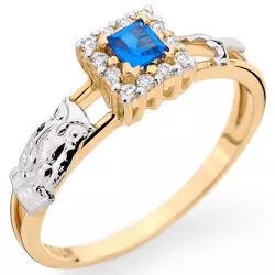 Anel de Formatura da Computação em Ouro 18K Brilhantes - 1600344898 - RDJ Joias