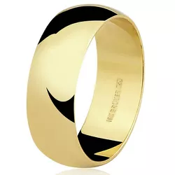 Aliança em Ouro 18k Tradicional Anatômica 13.8g 7.0mm - 7500362000 - RDJ Joias