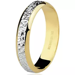 Alianças de Ouro 18k 750 Bodas de Prata 7.8g 4.5mm - 7504254000 - RDJ Joias