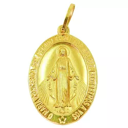 Pingente de Ouro Maria Concebida Sem Pecado 30.0mm - RDJ03001456 - RDJ Joias