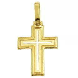 Pingente Cruz de ouro 18k Vazado - J03100937 - RDJ Joias