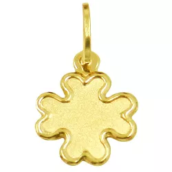 Pingente Trevo Pequeno em ouro 18k - J03100256 - RDJ Joias