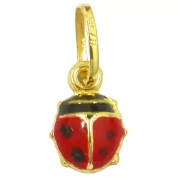 Pingente Joaninha em ouro - J03100564 - RDJ Joias