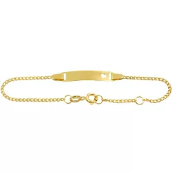 Pulseira Infantil em ouro 18k Baby - J06400133 - RDJ Joias