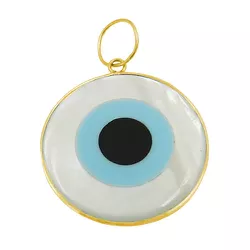 Olho Grego em Ouro 18k - J11000191 - RDJ Joias