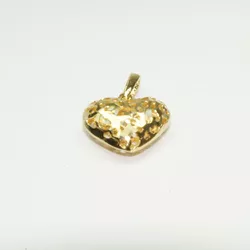 Pingente Coração de Ouro - J12700390 - RDJ Joias