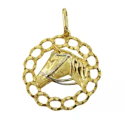 Pingente em Ouro 18K Cavalo - J06102923 - RDJ Joias