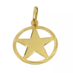 Pingente de Estrela em Ouro 18K - JPGR000221-0 - RDJ Joias