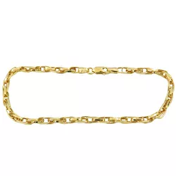 Pulseira de Ouro 18K Masculina Trançada 4.1g 3.8mm - JP001424-4 - RDJ Joias