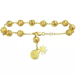 Pulseira N. Sra Desatadora dos Nós em Ouro 18K - J05800291 - RDJ Joias