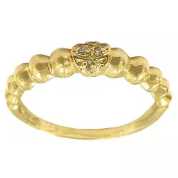 Anel Feminino de Ouro 18K Barato - J01400171 - RDJ Joias