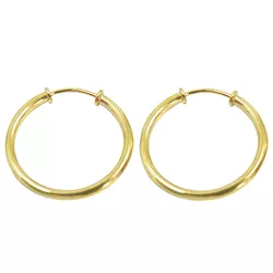 Argola Feminina de Ouro 18K - J01800099 - RDJ Joias