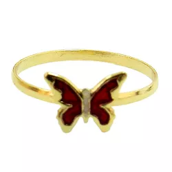 Anel de Borboleta em Ouro 18K Infantil - J00200191 - RDJ Joias