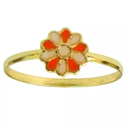 Anel Infantil de Flor em Ouro 18K - J00200197 - RDJ Joias