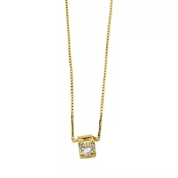 Gargantilha Ponto de Luz em Ouro com Brilhante - J02000395 - RDJ Joias