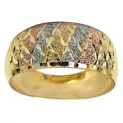 Anéis de Ouro Amarelo, Branco e Rosê - J02700303 - RDJ Joias