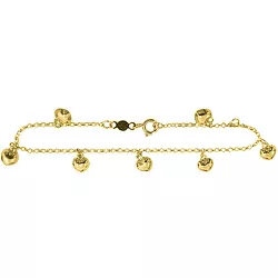 Pulseirinha Infantil de coração Ouro 18K - J05800061 - RDJ Joias