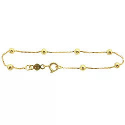 Pulseira Infantil de bolinha em ouro 18K 3mm - J05800292 - RDJ Joias