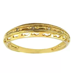 Lindos Anéis de Ouro 18K com Pedras - J06103213 - RDJ Joias