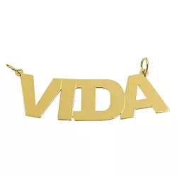 Pingente Vida em Ouro 18K - J14500235 - RDJ Joias