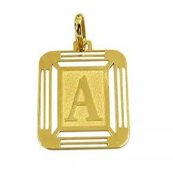 Medalha em Ouro 18K 750 com Letras 1.3g 22.0mm - J14500444 - RDJ Joias