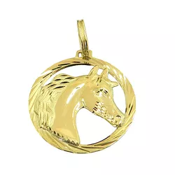 Pingente Unissex de Cavalo em Ouro 18K - J16400017 - RDJ Joias