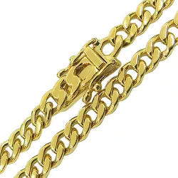 Corrente Groumett Masculina de Ouro 18K Maciça 58g - JC0002258 - RDJ Joias