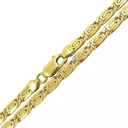 Corrente Italiana Masculina Chapada em Ouro 18K 60cm - JC0003216-3 - RDJ Joias